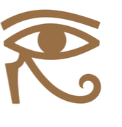 Egyptian eye of Horus ornament