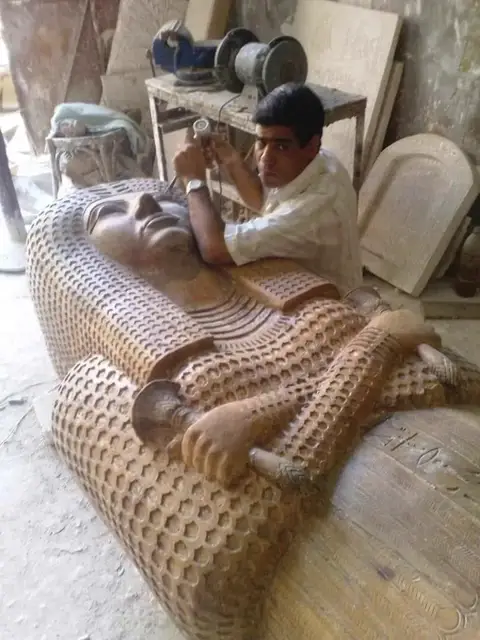 Sarcophagus in the Atelier