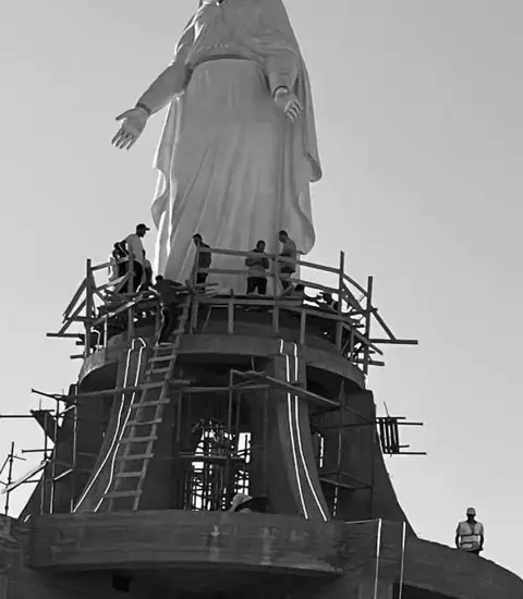 Virgin of Dronka — Installation