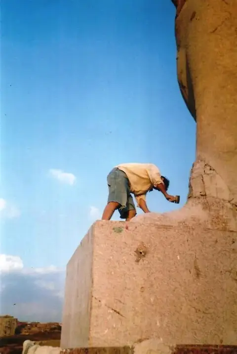 Carving the block