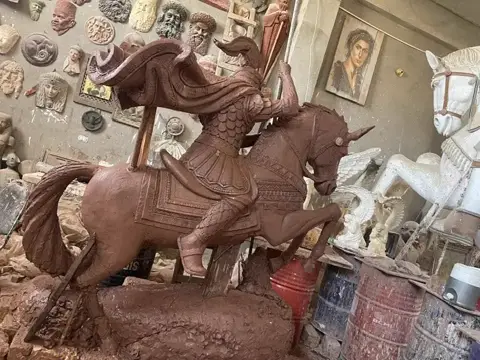 Saint George · the horse